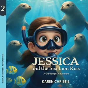 Jessica and the Sealion Kiss <br> A Galápagos Adventure